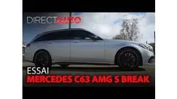 Essai - MERCEDES C63 AMG S BREAK
