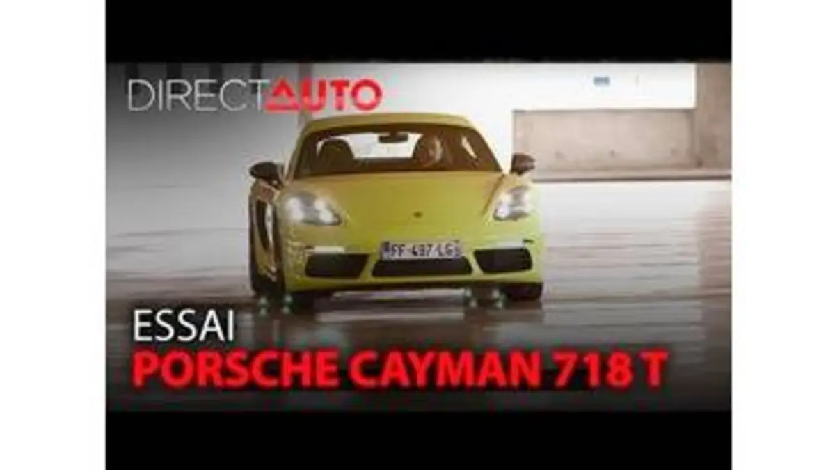 replay de ESSAI : PORSCHE CAYMAN 718 T - La meilleure des Porsche ?