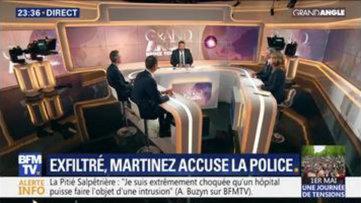 replay de Exfiltré, Philippe Martinez accuse la police