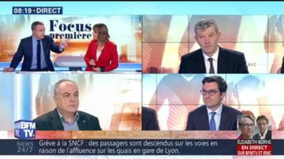 replay de Focus Première: Le début du bras de fer à la SNCF