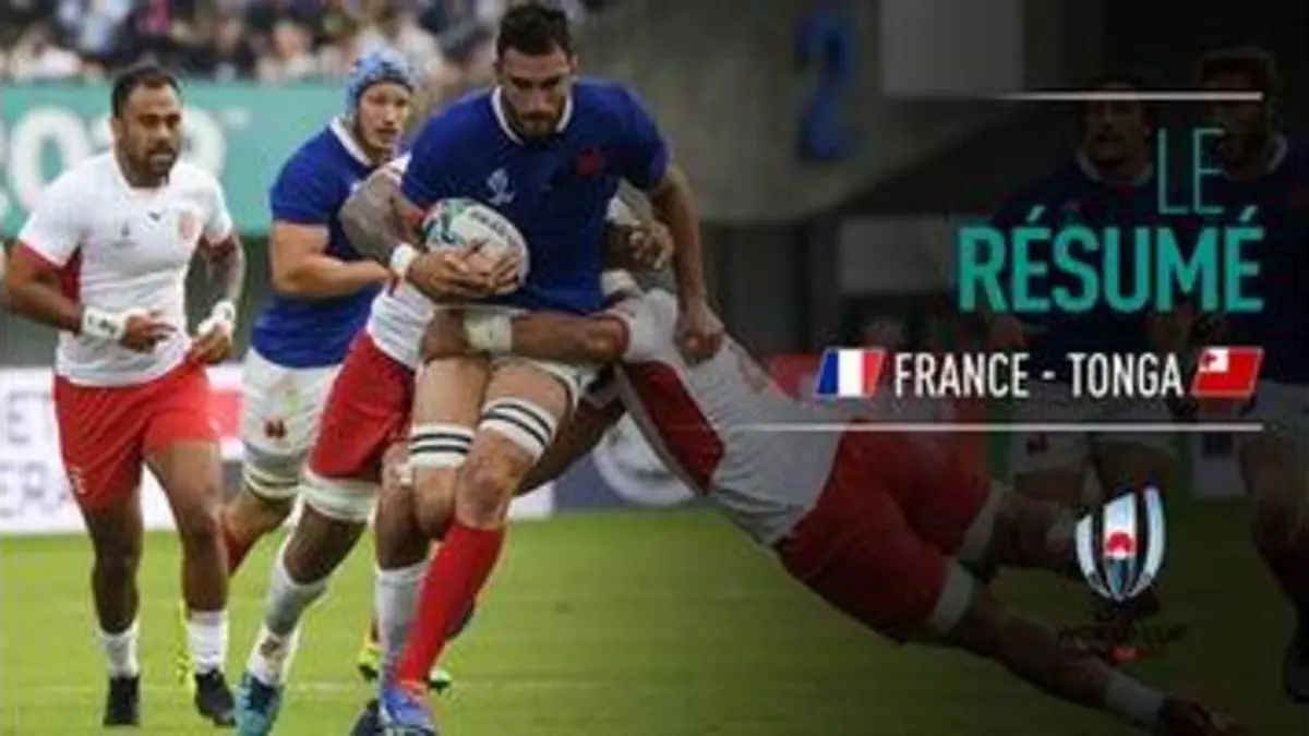 replay de France - Tonga : Voir le résumé du match en vidéo