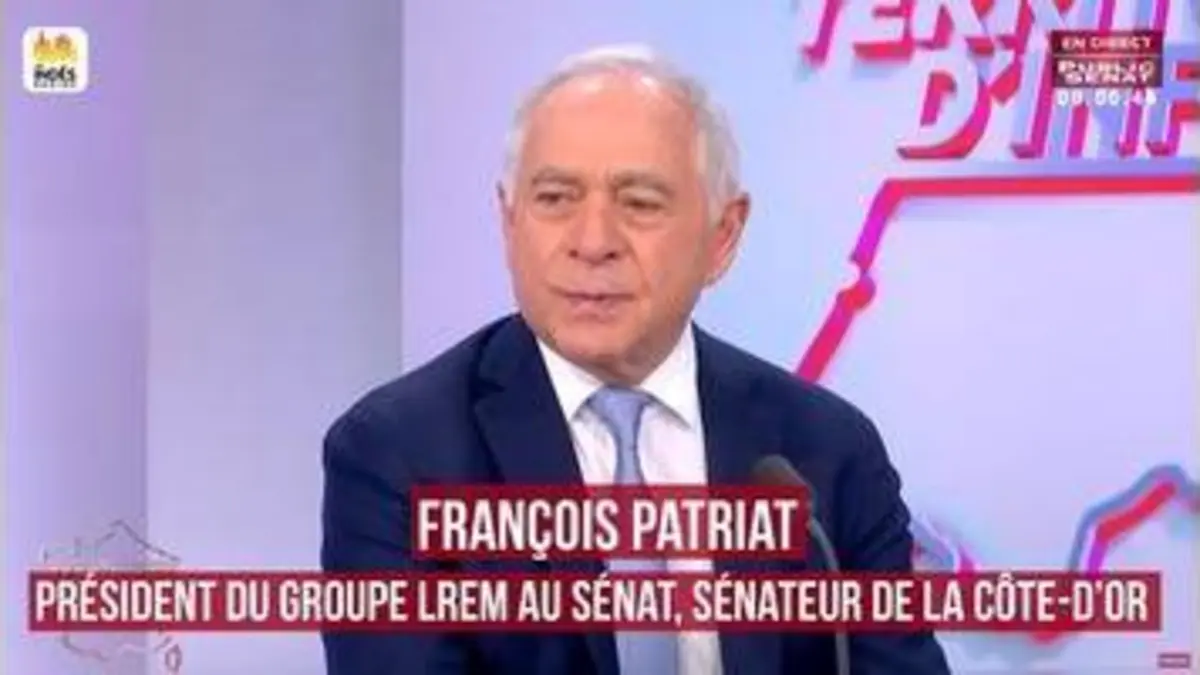replay de François Patriat : Territoires d'infos (05/04/2018)