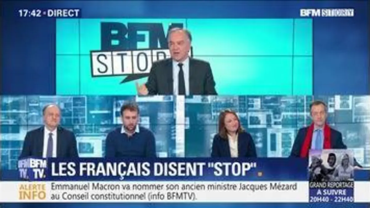 replay de Gilets jaunes: 56% des Français estiment que la mobilisation doit s'arrêter (1/2)