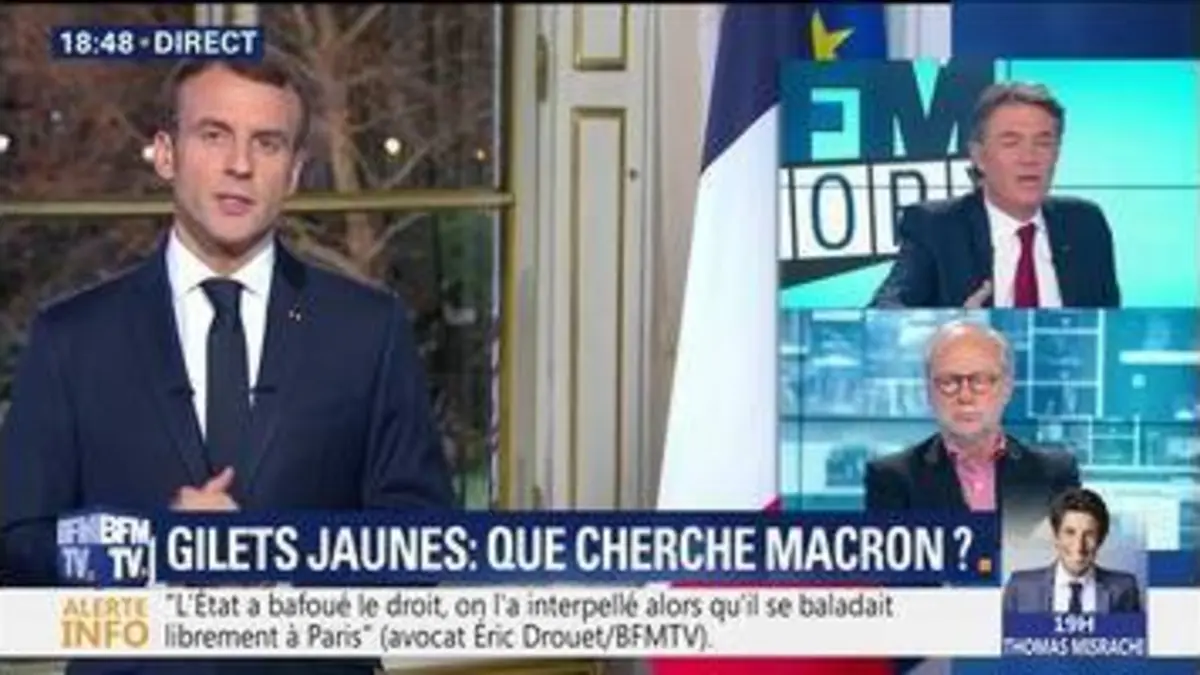 replay de Gilets jaunes: Que cherche Emmanuel Macron ?