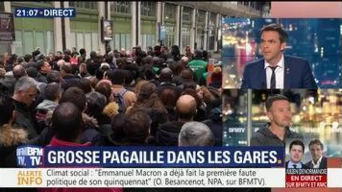 replay de Grève SNCF: l'exécutif défend sa réforme (1/2)
