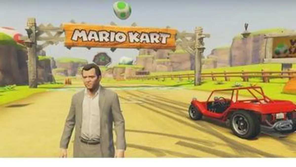 replay de GTA V rencontre Mario Kart
