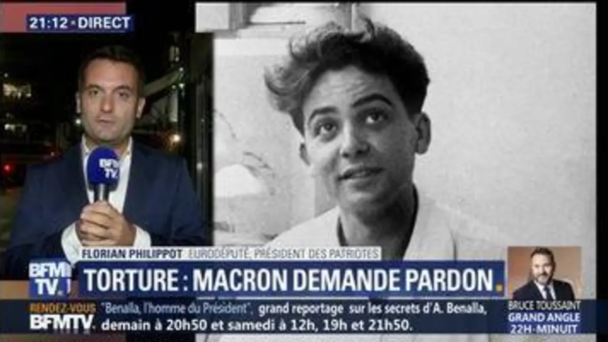 replay de Guerre d'Algérie: Emmanuel Macron demande "pardon" à Josette Audin