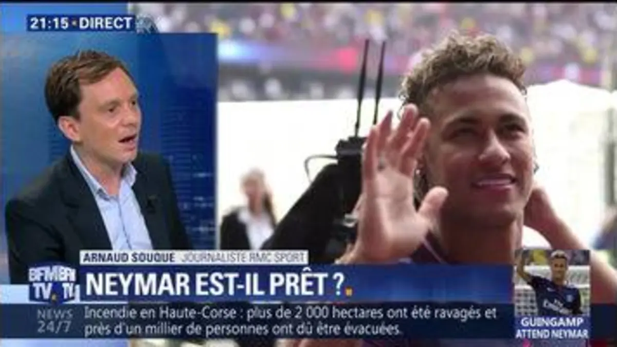 replay de Guingamp: la folie Neymar se prépare