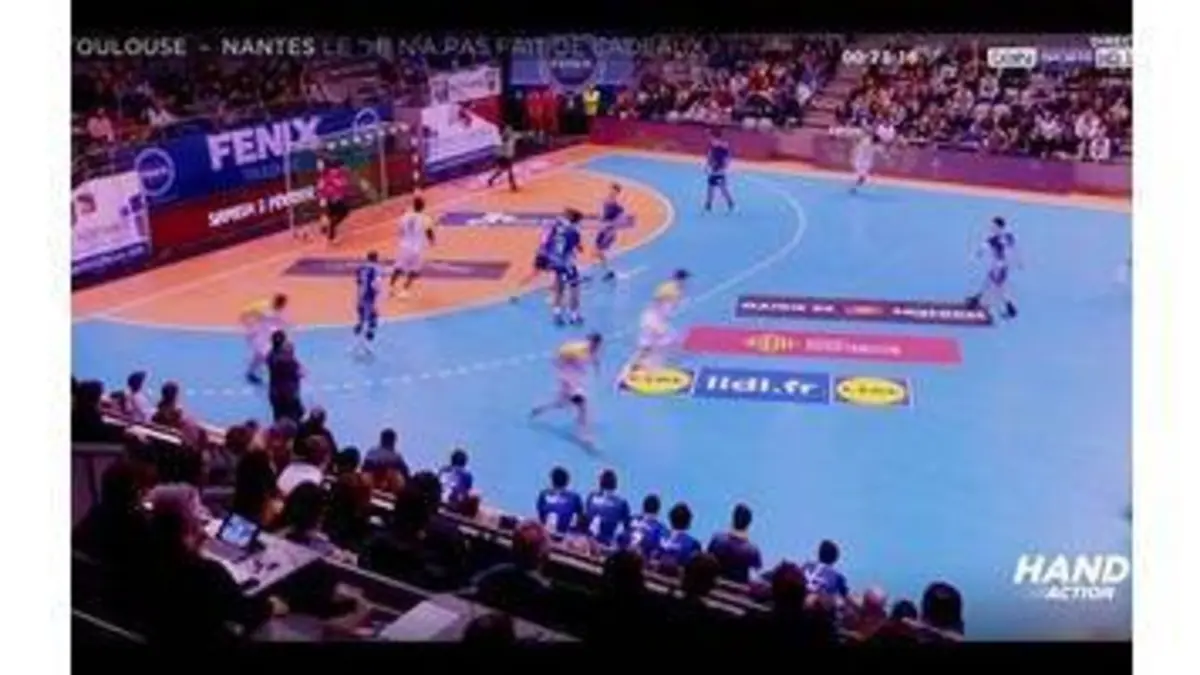 replay de Handball - Lidl Starligue : Toulouse - Nantes : Le "H" n'a pas fait de cadeaux
