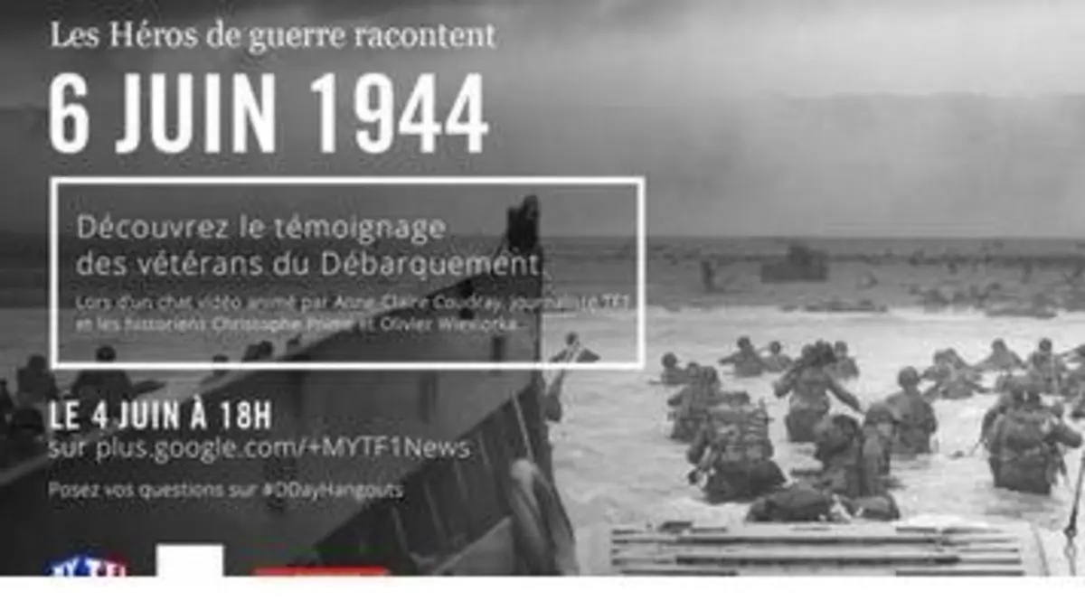 replay de Hangout exceptionnel pour les 70 ans du D-Day : les meilleurs moments !