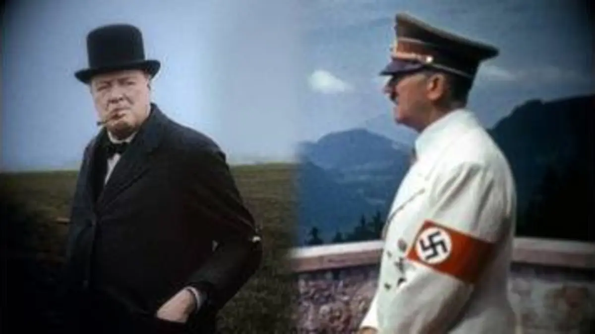 replay de Hitler et Churchill : le combat de l'aigle et du lion