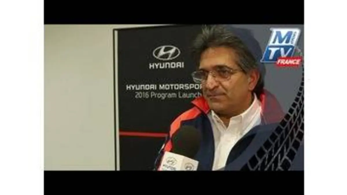 replay de Hyundai : Michel Nandan sur la nouvelle i20 WRC