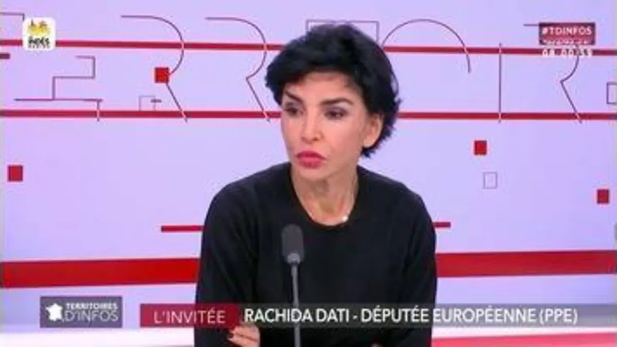 replay de Invitée : Rachida Dati - Territoires d'infos (22/10/2018)