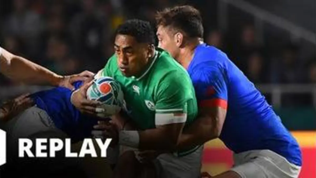 replay de Irlande - Samoa (Coupe du monde de rugby - Japon 2019)