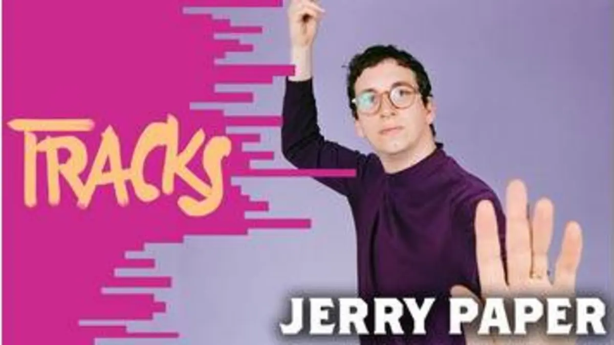 replay de Jerry Paper : ça peut être cool d’être ringard | TRACKS