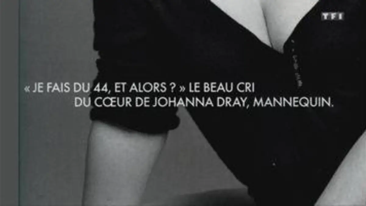 replay de Joahanna Dray, première mannequin grande taille en France