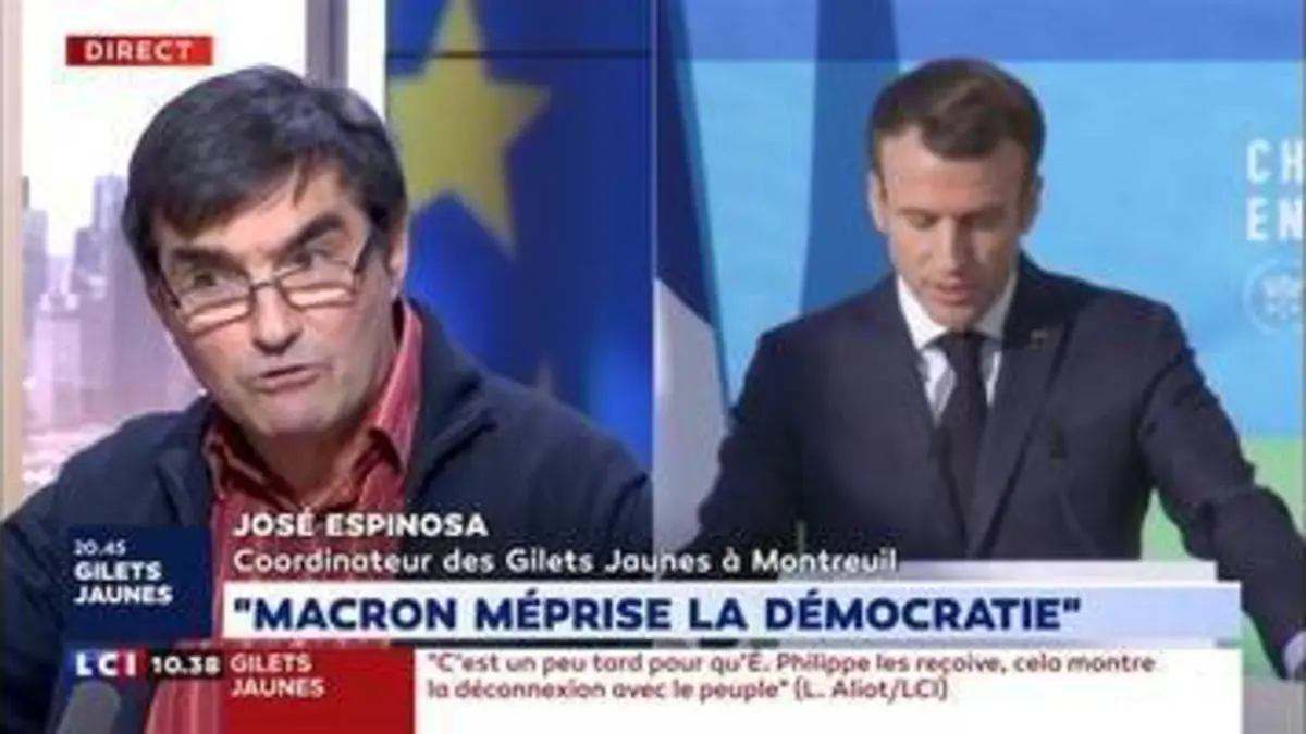 replay de José Espinosa : "Le programme de Macron n'est pas bon" - Partie 1