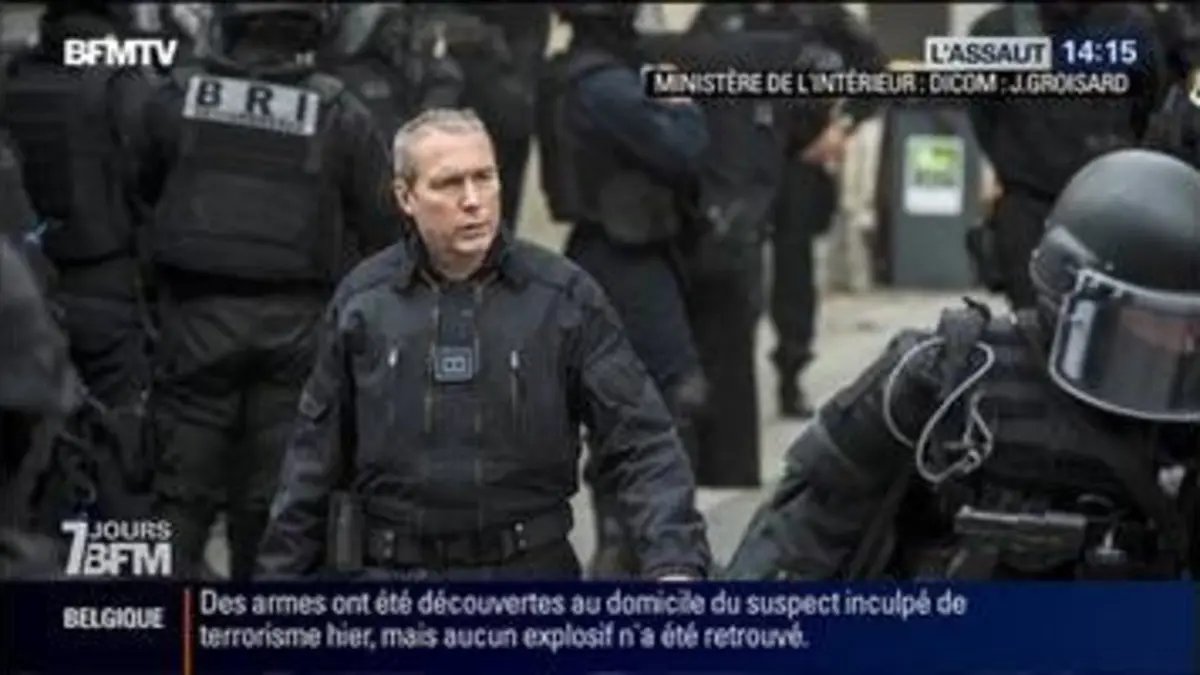 replay de L'assaut du Raid à Saint-Denis