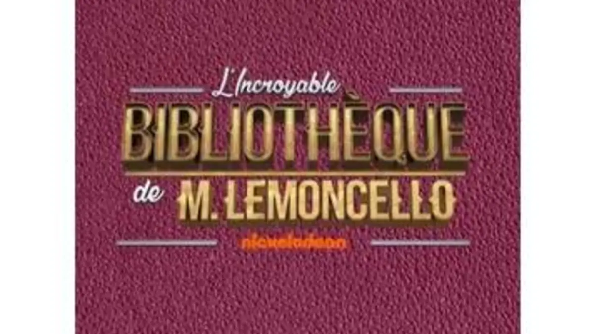 replay de L'incroyable bibliothèque de M. Lemoncello | 11 novembre à 16h15 sur NICKELODEON