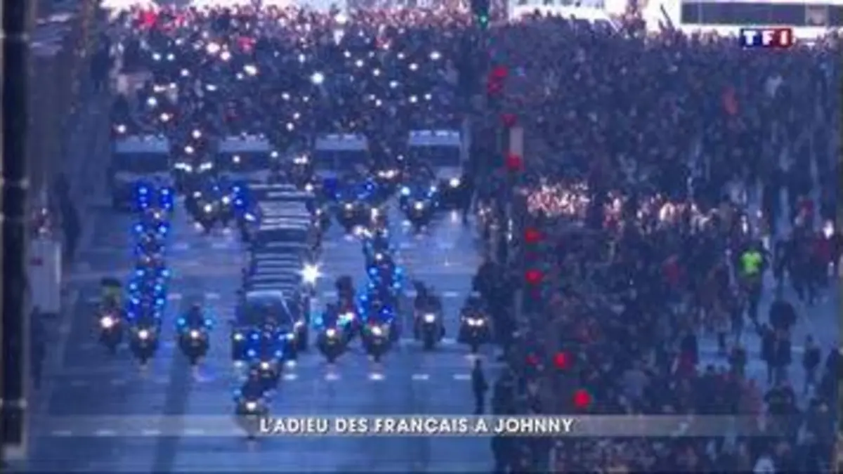 replay de La France a dit adieu à Johnny