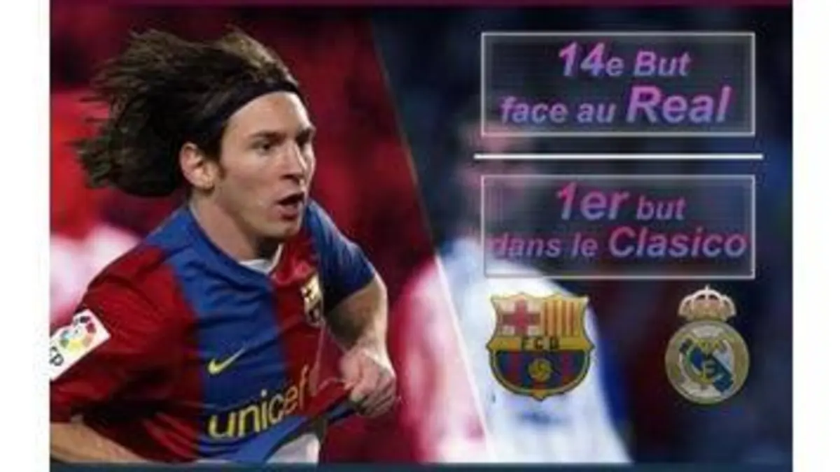 replay de La Liga - Clasico : Messi, ses 500 buts en 7 dates clés