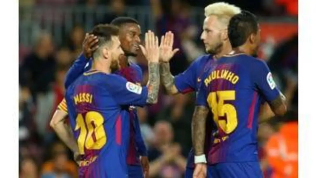 replay de La Liga : Messi et Barcelone atomisent Eibar !