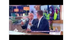 La réponse de Macron aux Gilets Jaunes - C à Vous - 27/11/2018
