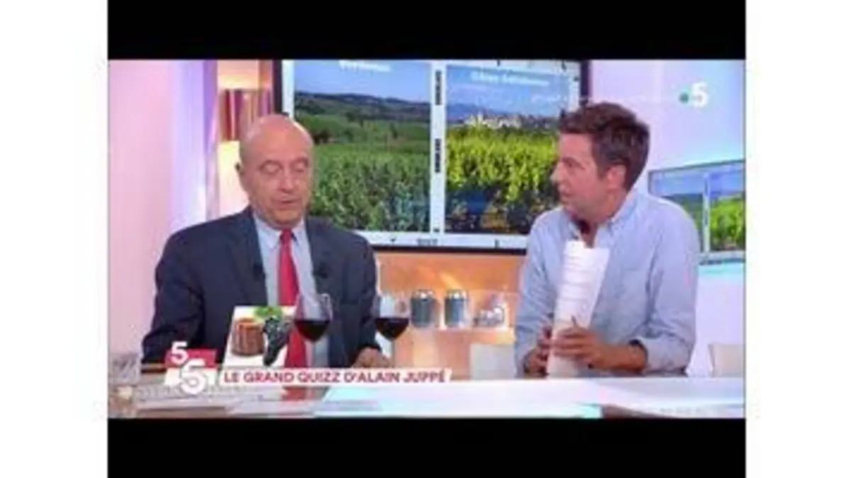 replay de Le 5 sur 5 avec Alain Juppé ! - C à Vous - 17/10/2018