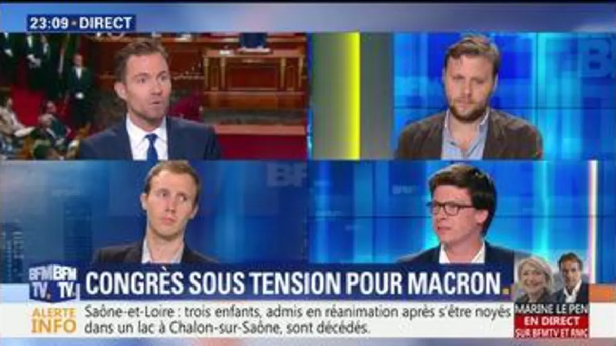 replay de Le Congrès à Versailles s'annonce tendu pour Emmanuel Macron