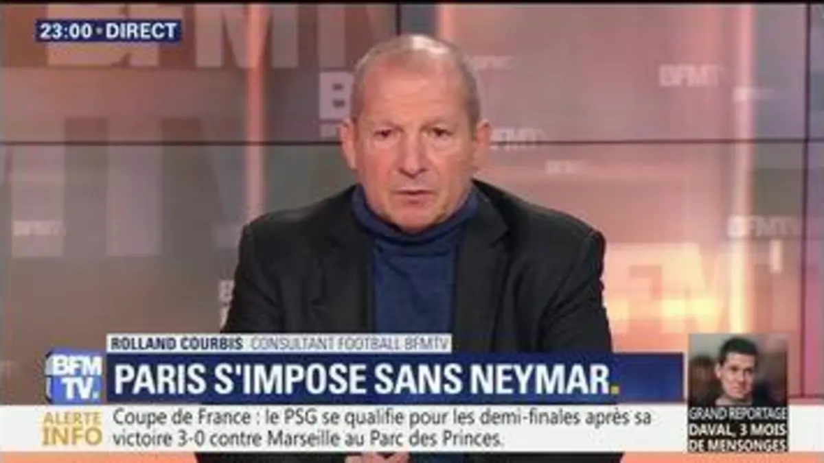replay de Le PSG s'impose sans Neymar face à Marseille