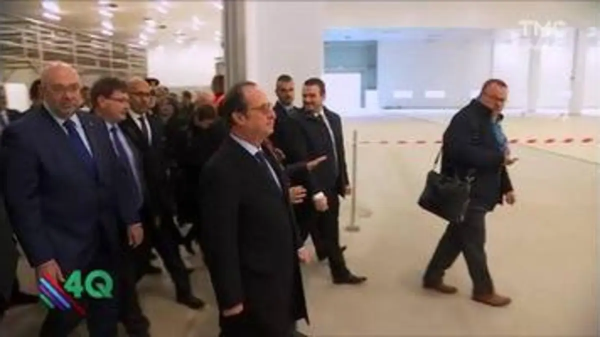 replay de Les 4Q - Quand Hollande visite une usine… vide