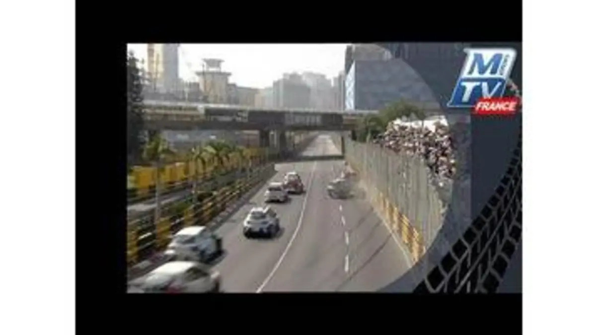 replay de Macau Grand Prix : gros crash en TCR