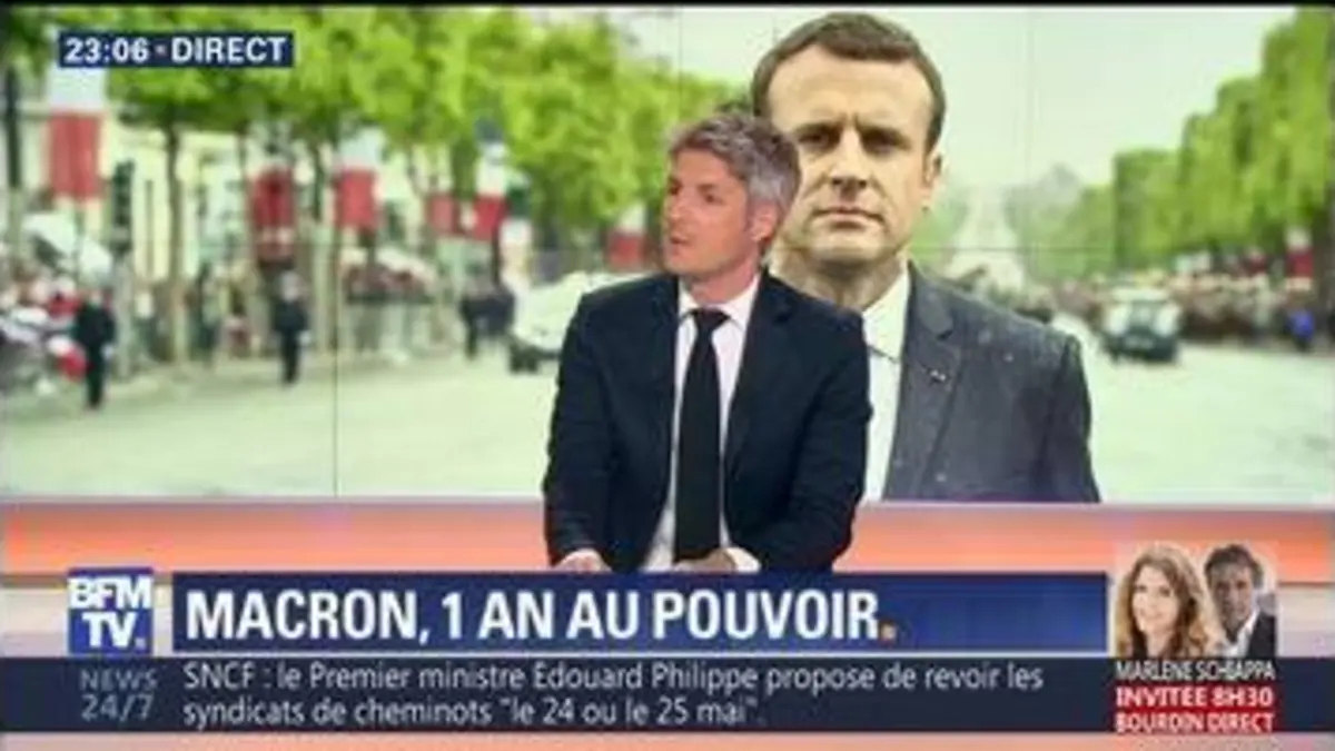 replay de Macron à l'Elysée: quel bilan tirer de cette première année de pouvoir ?