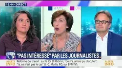 Macron n'est "pas intéressé" par les journalistes