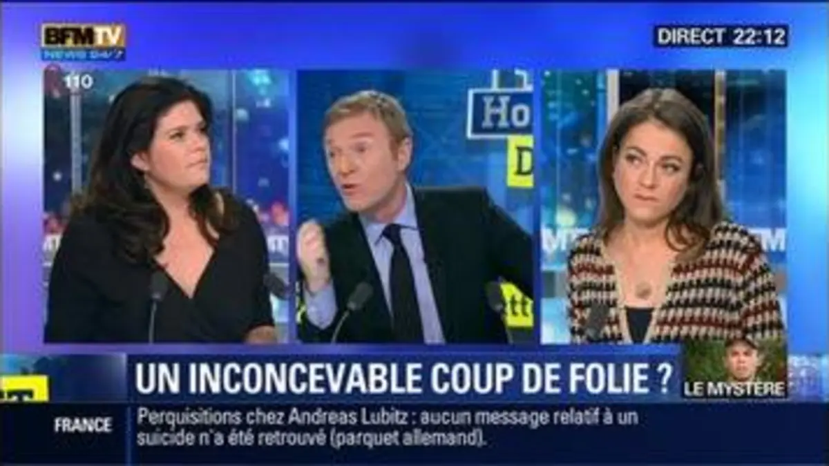 replay de Marie-Laure Harel face à Raquel Garrido: Le suicide du copilote de la Germanwings est-il concevable ou inconcevable?
