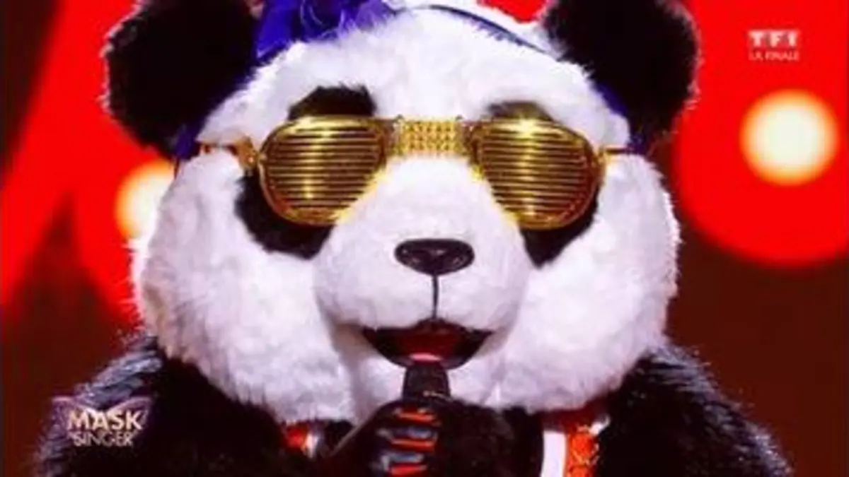 replay de Mask Singer - Panda chante « Un homme heureux » de William Sheller