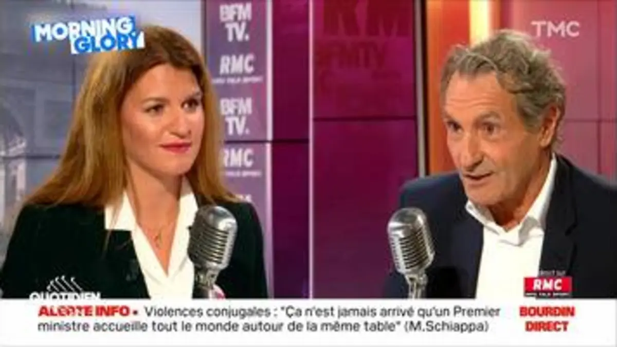 replay de Morning Glory : Jean-Jacques Bourdin perd ses nerfs face à Marlène Schiappa