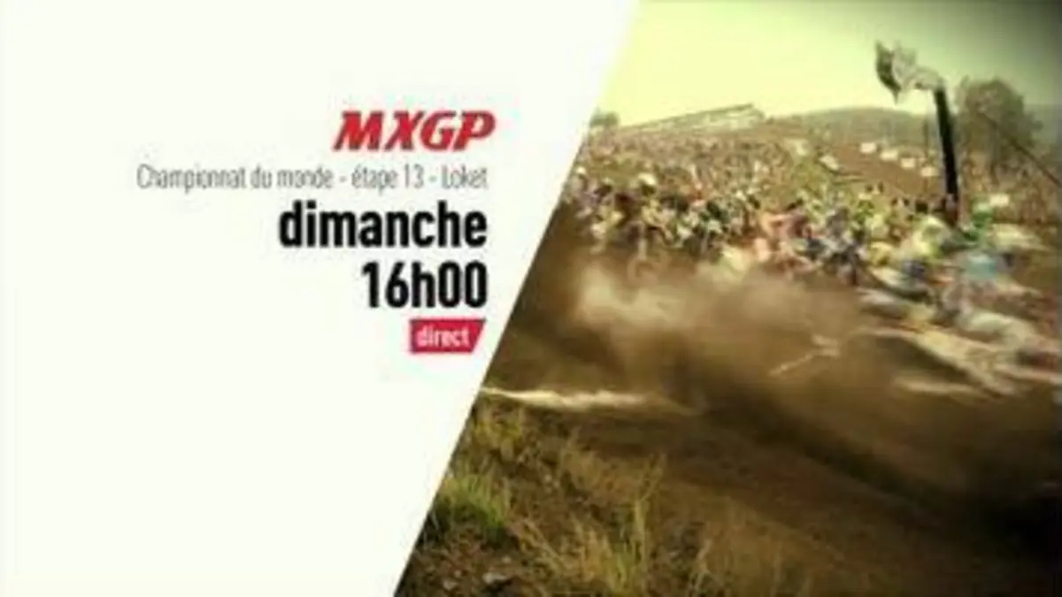 replay de Motocross - Championnat du Monde MXGP : GP de République Tchèque bande annonce