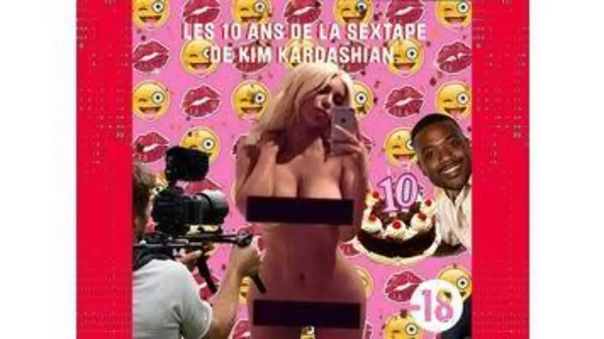 replay de MTV News "10 ans la sextape de Kim"