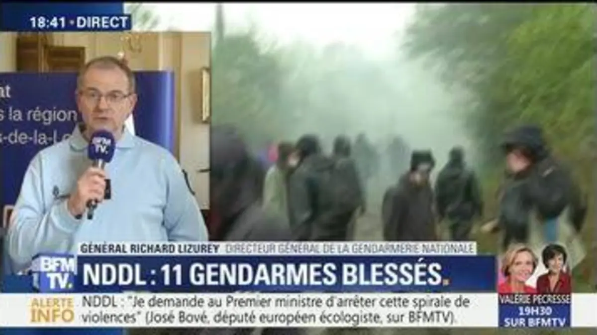 replay de NDDL: "Nous avions 350 opposants violents, équipés et déterminés à l'affrontement", Richard Lizurey