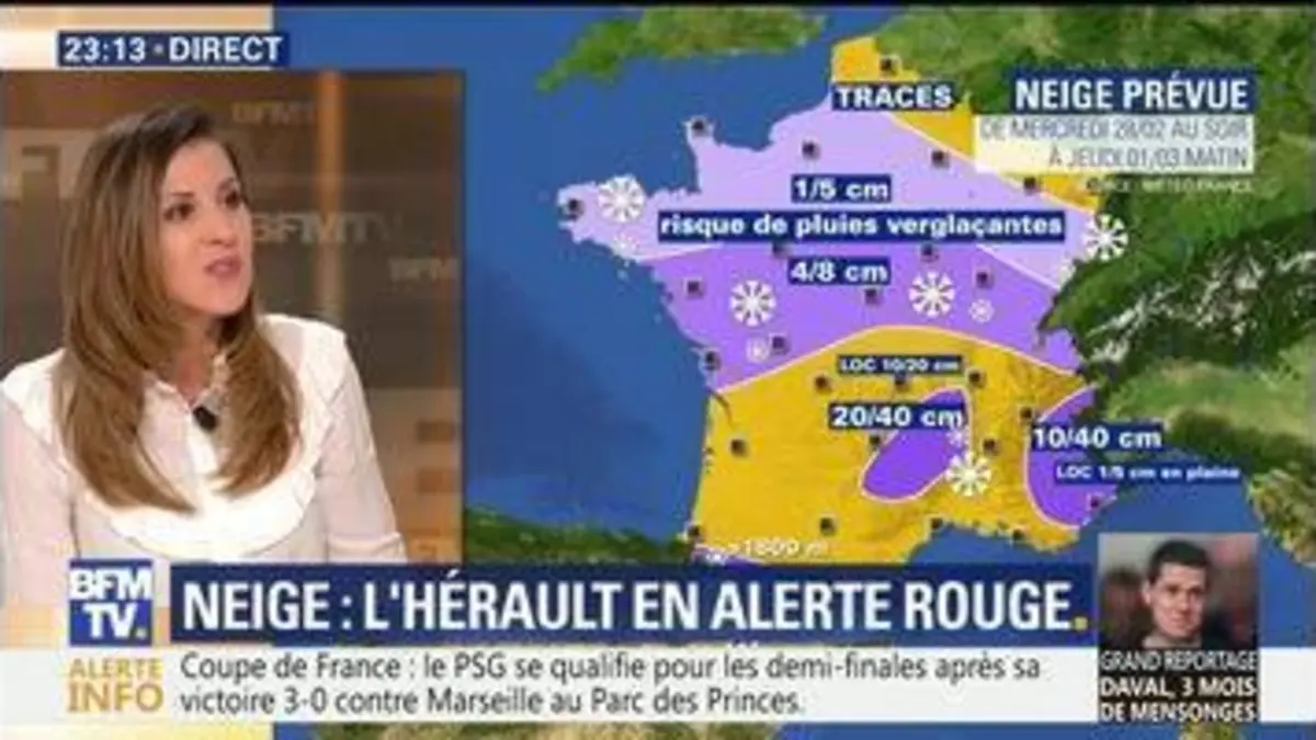 replay de Neige : L'Hérault placé en alerte rouge (2/2)