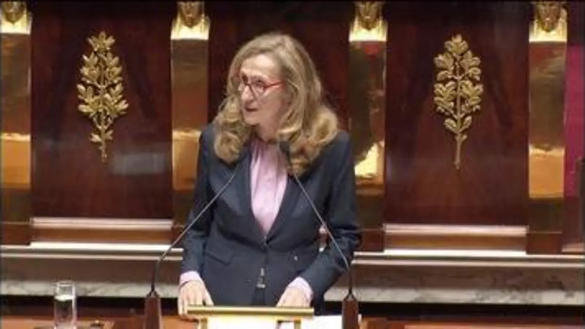 replay de Nicole Belloubet défend son budget, l'opposition dénonce le manque d'ambition du texte