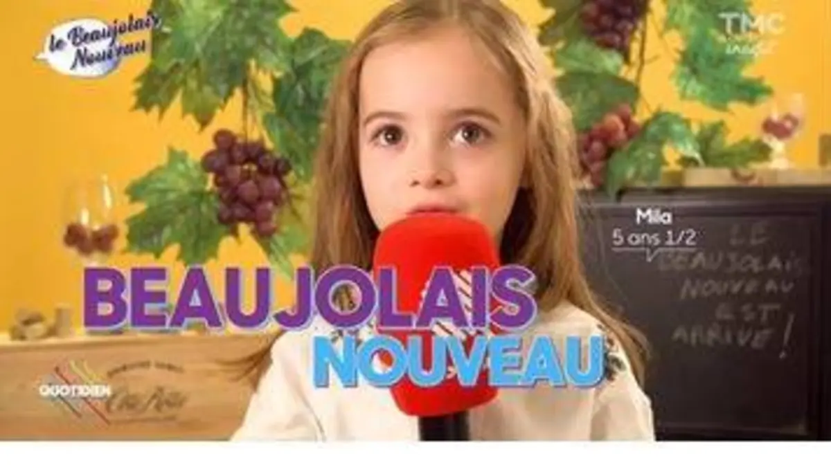 replay de Nora a la réponse : le Beaujolais nouveau !
