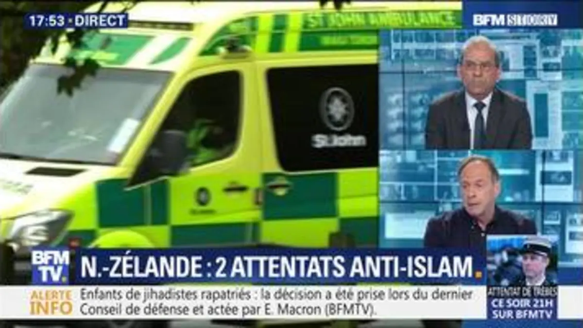 replay de Nouvelle-Zélande: Deux attentats anti-islam font 49 victimes (2/3)