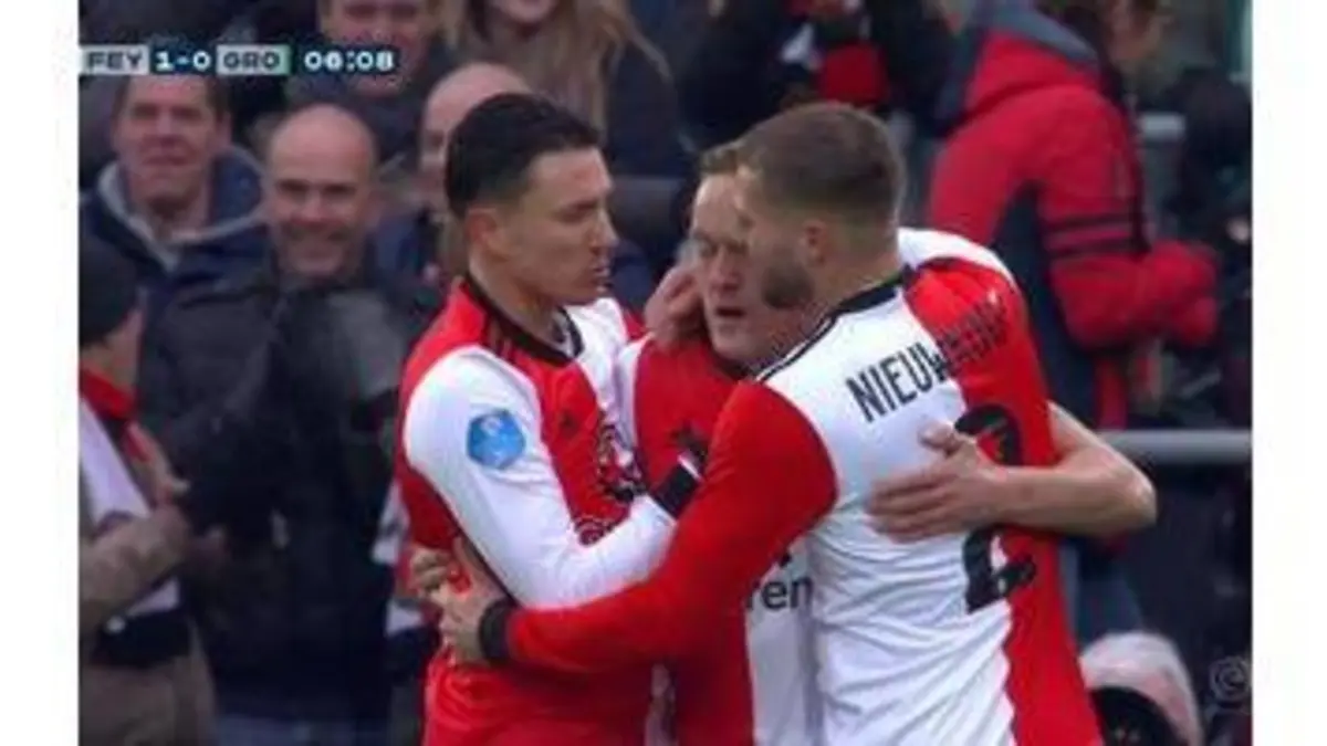 replay de Pays-Bas - Le superbe enchaînement de Toornstra qui délivre le Feyenoord