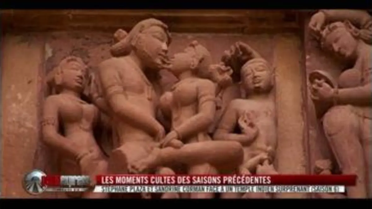 replay de Pékin Express : Stéphane Plaza et Sandrine Corman découvrent un temple indien dédié au kamasutra (saison 6)