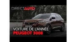 PEUGEOT 3008 : élue voiture de l'année !