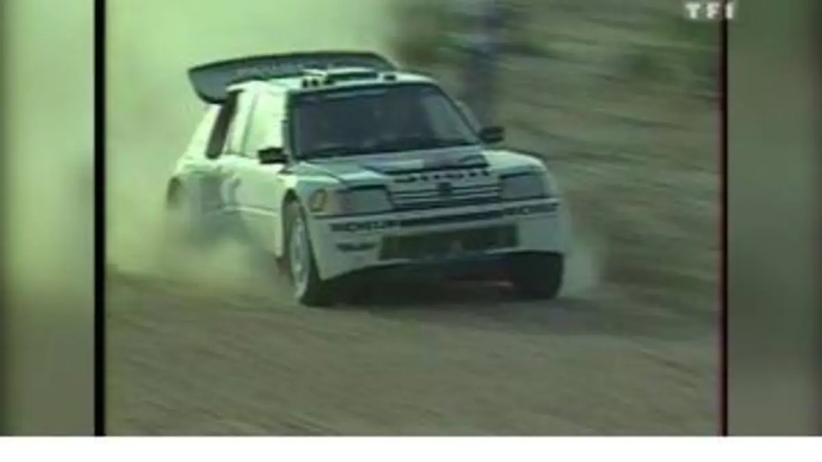 replay de Peugeot présente la 205 Turbo 16 du Paris-Dakar – Automoto 15 novembre 1986