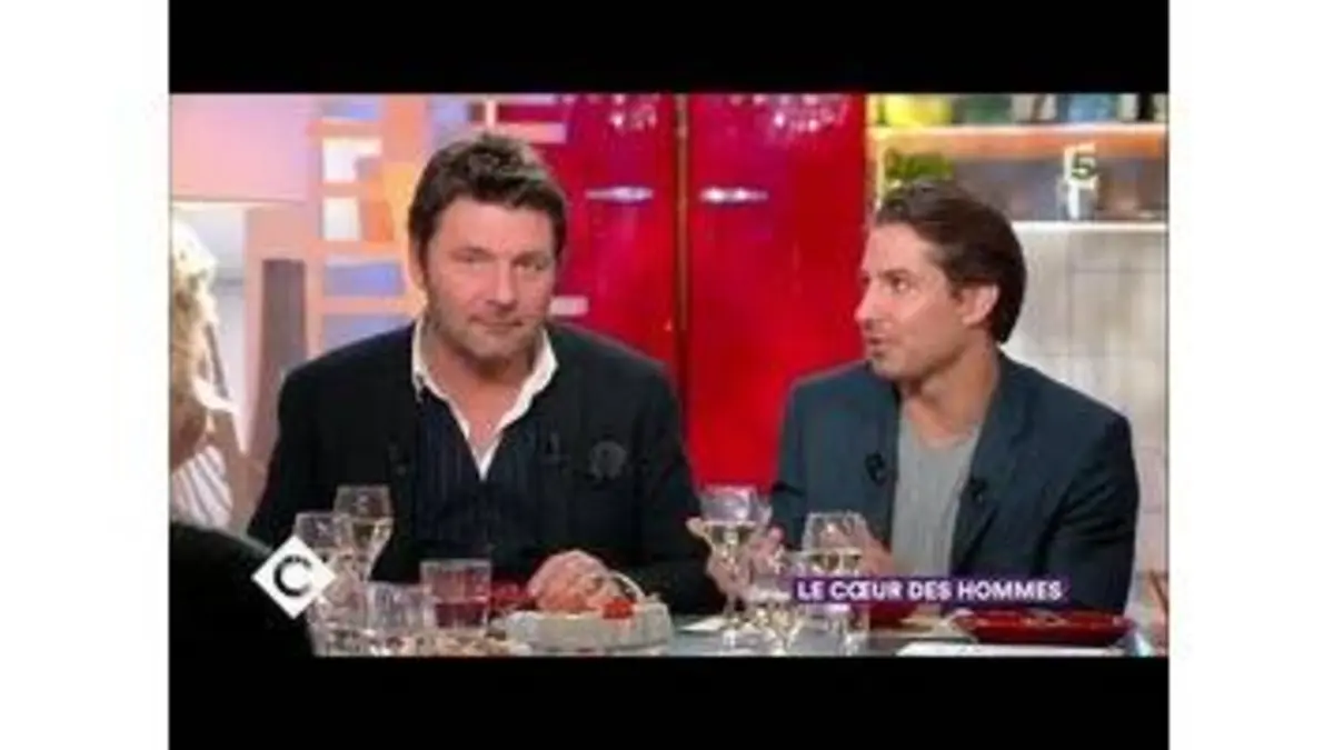 replay de Philippe Lellouche et Jérémy Ferrari au dîner - C à Vous - 27/10/2017