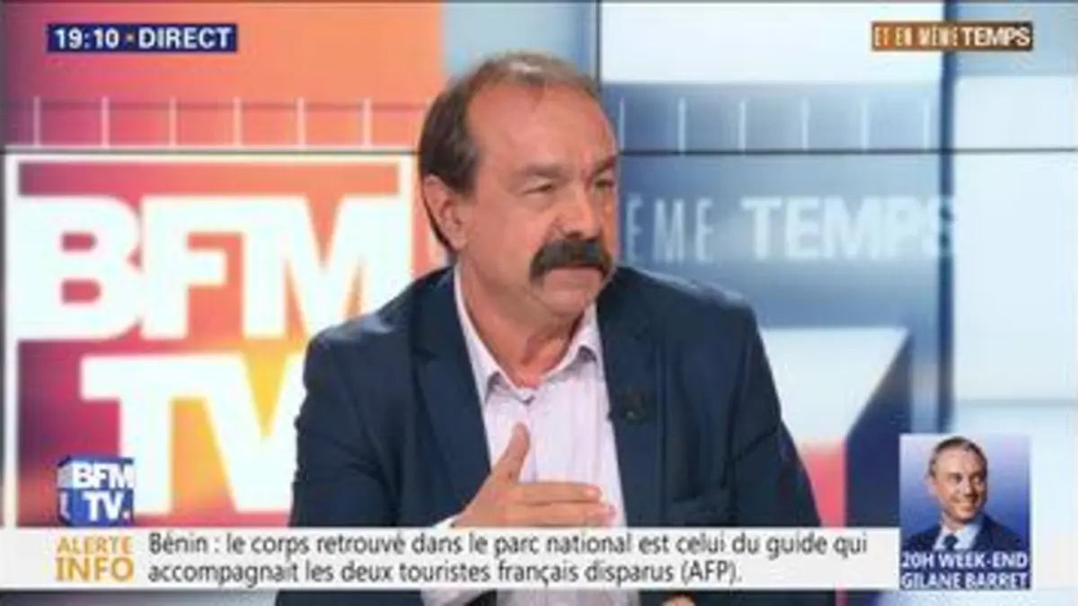 replay de Philippe Martinez : "La majorité des gilets jaunes ne connaissent pas les syndicats"